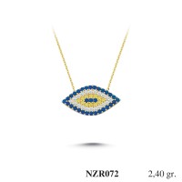Silver    necklace    with    pendant                                     NZR072-925K
