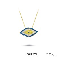 Silver    necklace    with    pendant                                     NZR078-925K