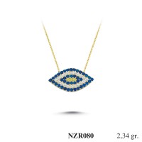 Silver    necklace    with    pendant                                     NZR080-925K
