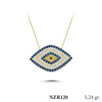 Silver    necklace    with    pendant                                     NZR120-925K