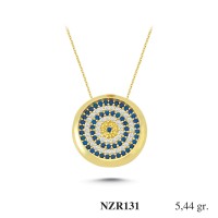 Silver    necklace    with    pendant                                     NZR131-925K