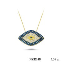 Silver    necklace    with    pendant                                     NZR148-925K