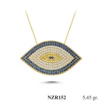 Silver    necklace    with    pendant                                     NZR152-925K