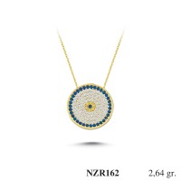 Silver    necklace    with    pendant                                     NZR162-925K
