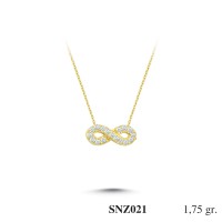 Silver    necklace    with    pendant                                     SNZ021-925K