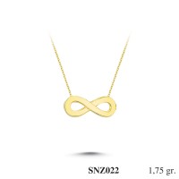 Silver    necklace    with    pendant                                     SNZ022-925K