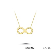 Silver    necklace    with    pendant                                     SNZ042-925K