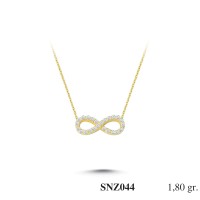 Silver    necklace    with    pendant                                     SNZ044-925K