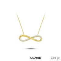 Silver    necklace    with    pendant                                     SNZ048-925K
