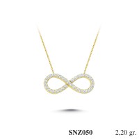 Silver    necklace    with    pendant                                     SNZ050-925K
