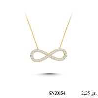 Silver    necklace    with    pendant                                     SNZ054-925K