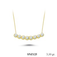 Silver    necklace    with    pendant                                     SNZ125-925K