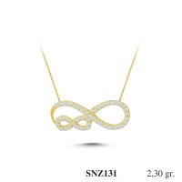 Silver    necklace    with    pendant                                     SNZ131-925K