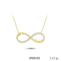 Silver    necklace    with    pendant                                     SNZ132-925K
