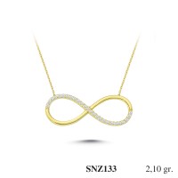 Silver    necklace    with    pendant                                     SNZ133-925K