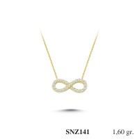 Silver    necklace    with    pendant                                     SNZ141-925K