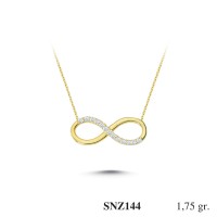 Silver    necklace    with    pendant                                     SNZ144-925K