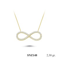 Silver    necklace    with    pendant                                     SNZ148-925K