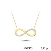 Silver    necklace    with    pendant                                     SNZ152-925K