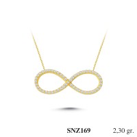 Silver    necklace    with    pendant                                     SNZ169-925K