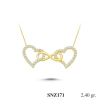 Silver    necklace    with    pendant                                     SNZ171-925K