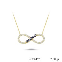 Silver    necklace    with    pendant                                     SNZ173-925K