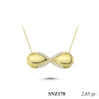 Silver    necklace    with    pendant                                     SNZ178-925K