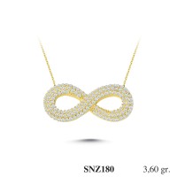 Silver    necklace    with    pendant                                     SNZ180-925K