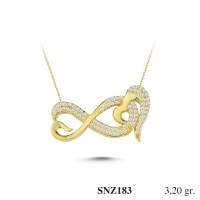 Silver    necklace    with    pendant                                     SNZ183-925K