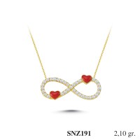 Silver    necklace    with    pendant                                     SNZ191-925K