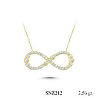 Silver    necklace    with    pendant                                     SNZ212-925K