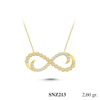 Silver    necklace    with    pendant                                     SNZ213-925K