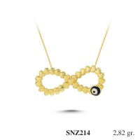 Silver    necklace    with    pendant                                     SNZ214-925K