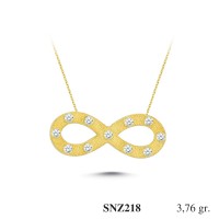 Silver    necklace    with    pendant                                     SNZ218-925K