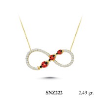 Silver    necklace    with    pendant                                     SNZ222-925K