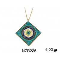 Silver    necklace    with    pendant                                     NZR226-925K