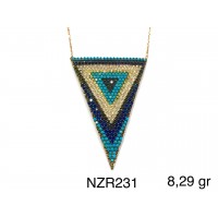 Silver    necklace    with    pendant                                     NZR231-925K