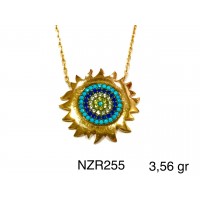 Silver    necklace    with    pendant                                     NZR255-925K