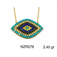 Silver    necklace    with    pendant                                     NZR276-925K