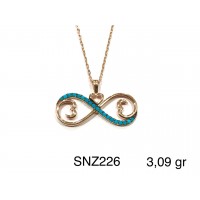 Silver    necklace    with    pendant                                     SNZ226-925K