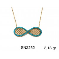 Silver    necklace    with    pendant                                     SNZ232-925K
