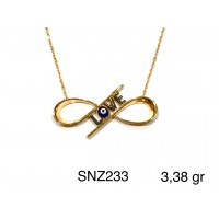 Silver    necklace    with    pendant                                     SNZ233-925K
