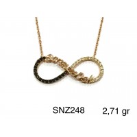 Silver    necklace    with    pendant                                     SNZ248-925K