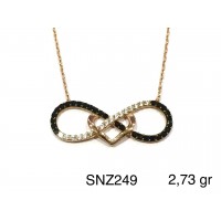 Silver    necklace    with    pendant                                     SNZ249-925K