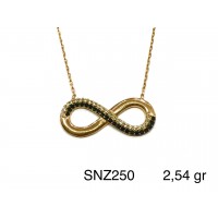 Silver    necklace    with    pendant                                     SNZ250-925K