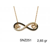 Silver    necklace    with    pendant                                     SNZ251-925K