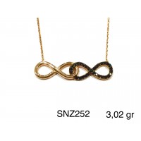 Silver    necklace    with    pendant                                     SNZ252-925K