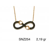 Silver    necklace    with    pendant                                     SNZ254-925K