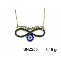 Silver    necklace    with    pendant                                     SNZ255-925K