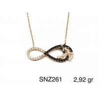 Silver    necklace    with    pendant                                     SNZ261-925K